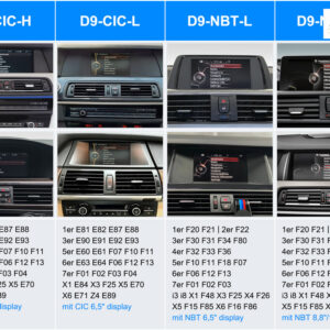 Alternative view of D9-CIC-H Ultra 192 GB Android System für BMW 1er/3er/5er/X1/X3/X6 mit 8,8-Zoll-Display, Inkl. Head-up-Display, Apple CarPlay und Android Auto