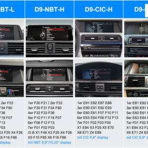 D9-NBT-H Ultra Flex 192 GB Android-System für BMW 1er/3er/5er/X3/X5 mit 8,8-Zoll/10,25-Zoll Display, Inkl. Head-up-Display, Apple CarPlay und Android Auto – Bild 3