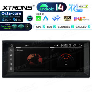 PX1439BLHG 10,25 Zoll Octa Core 4 + 64 GB Fit für BMW Global 4G LTE Android 14 AKM DSP Autoradio Multimedia Player Benutzerdefinierte – Bild 7