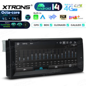 PX1439BLHG 10,25 Zoll Octa Core 4 + 64 GB Fit für BMW Global 4G LTE Android 14 AKM DSP Autoradio Multimedia Player Benutzerdefinierte – Bild 18