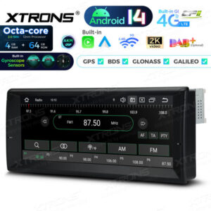 PX1439BLHG 10,25 Zoll Octa Core 4 + 64 GB Fit für BMW Global 4G LTE Android 14 AKM DSP Autoradio Multimedia Player Benutzerdefinierte – Bild 19