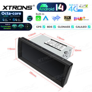 PX1439BLHG 10,25 Zoll Octa Core 4 + 64 GB Fit für BMW Global 4G LTE Android 14 AKM DSP Autoradio Multimedia Player Benutzerdefinierte – Bild 21