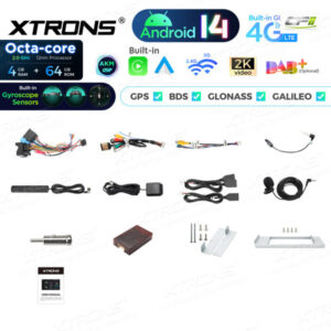 PX1439BLHG 10,25 Zoll Octa Core 4 + 64 GB Fit für BMW Global 4G LTE Android 14 AKM DSP Autoradio Multimedia Player Benutzerdefinierte – Bild 22