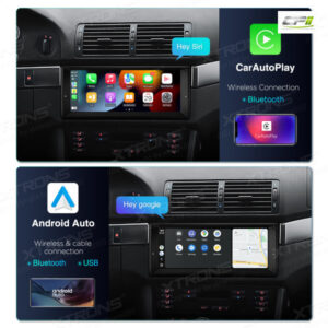 PX1439BLHG 10,25 Zoll Octa Core 4 + 64 GB Fit für BMW Global 4G LTE Android 14 AKM DSP Autoradio Multimedia Player Benutzerdefinierte – Bild 3