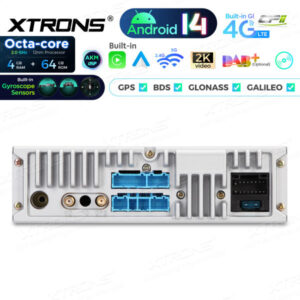 PX7439BG 7 Zoll Octa Core 4 + 64 GB Global 4G LTE Android 14 Autoradio Multimedia Player Speziell für BMW – Bild 13