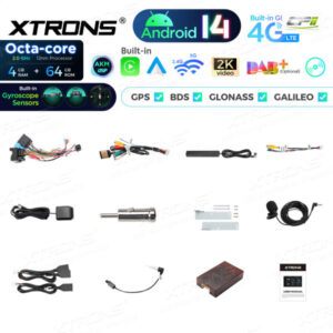 PX7439BG 7 Zoll Octa Core 4 + 64 GB Global 4G LTE Android 14 Autoradio Multimedia Player Speziell für BMW – Bild 15