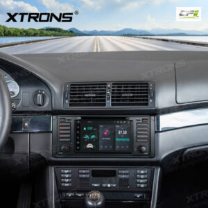 Alternative view of PX7439BG 7 Zoll Octa Core 4 + 64 GB Global 4G LTE Android 14 Autoradio Multimedia Player Speziell für BMW