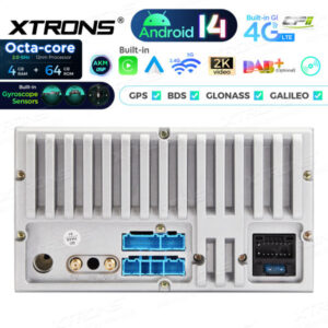 PX74M245G 7 Zoll Octa Core 4 + 64 GB Global 4G LTE Android 14 Auto DVD Multimedia Player Speziell geeignet für Mercedes-Benz / Volkswagen – Bild 13