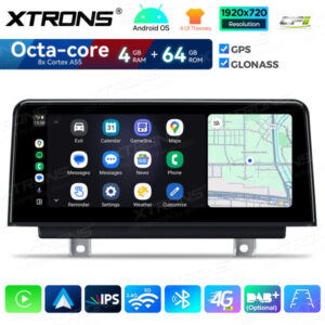 QDB10NBTH 10,25-Zoll-Android-Auto-GPS-Multimedia-Player mit integriertem CarPlay und Android Auto für BMW 3/4 Serie M3 M4 NBT – Bild 7