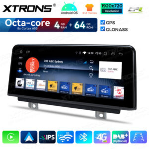 QDB10NBTH 10,25-Zoll-Android-Auto-GPS-Multimedia-Player mit integriertem CarPlay und Android Auto für BMW 3/4 Serie M3 M4 NBT – Bild 10