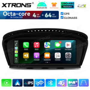 QDB8060CC 8,8 Zoll 4 + 64 GB Android Car GPS Multimedia Player mit integriertem CarPlay und Android Auto für BMW 3/5 Serie CCC – Bild 6