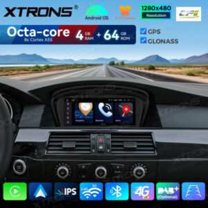 Alternative view of QDB8060CC 8,8 Zoll 4 + 64 GB Android Car GPS Multimedia Player mit integriertem CarPlay und Android Auto für BMW 3/5 Serie CCC