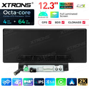 QLA23A3 12,3 Zoll Octa Core 4 + 64 GB Android Autoradio Multimedia Player mit vollständig laminiertem Bildschirm für Audi A3 S3 RS3 – Bild 11