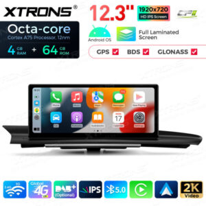 QLA23A6NL 12,3 Zoll Octa Core 4 + 64 GB Android Autoradio Multimedia Player mit vollständig laminiertem Bildschirm für Audi A6 S6 RS6 A7 S7 RS7 MIB – Bild 8