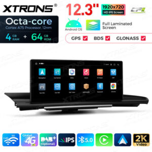 QLA23A6NL 12,3 Zoll Octa Core 4 + 64 GB Android Autoradio Multimedia Player mit vollständig laminiertem Bildschirm für Audi A6 S6 RS6 A7 S7 RS7 MIB – Bild 11