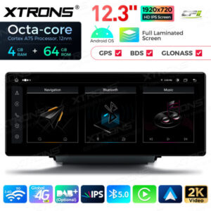 QLA23Q3 12,3 Zoll Octa Core 4 + 64 GB Global 4G LTE Android Autoradio Multimedia Player mit vollständig laminiertem Bildschirm für Audi Q3 SQ3 RSQ3 – Bild 7