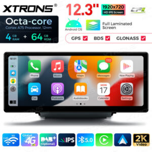 QLA23Q3 12,3 Zoll Octa Core 4 + 64 GB Global 4G LTE Android Autoradio Multimedia Player mit vollständig laminiertem Bildschirm für Audi Q3 SQ3 RSQ3 – Bild 8