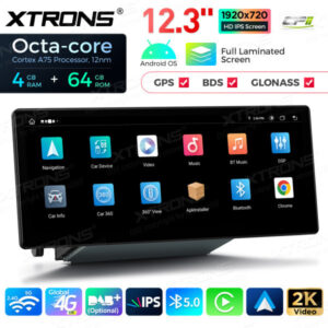 QLA23Q3 12,3 Zoll Octa Core 4 + 64 GB Global 4G LTE Android Autoradio Multimedia Player mit vollständig laminiertem Bildschirm für Audi Q3 SQ3 RSQ3 – Bild 11