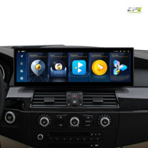 Alternative view of QLBH4460CI3 14,9 Zoll Octa Core 6 + 128 GB Global 4G LTE Android Autoradio Multimedia Player mit vollständig laminiertem 2K IPS-Bildschirm für BMW 5er E60 E61 M5