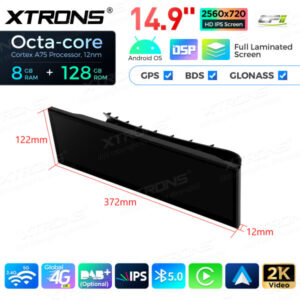 QLBH4463CC 14 Zoll Octa Core 8 + 128 GB Global 4G LTE Android Autoradio Multimedia Player mit vollständig laminiertem 2K IPS-Bildschirm für BMW 6er M6 CCC – Bild 15