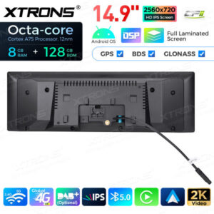 QLBH4492CC3 Zoll Octa Core 6 + 128 GB Global 4G LTE Android Autoradio Multimedia Player mit vollständig laminiertem 2K IPS-Bildschirm für BMW 3er M3 – Bild 14