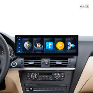 Alternative view of QLBH44X3CI3 14,9 Zoll Octa Core 8 + 128 GB Global 4G LTE Android Autoradio Multimedia Player mit vollständig laminiertem 2K IPS-Bildschirm für BMW X3 F25 CIC