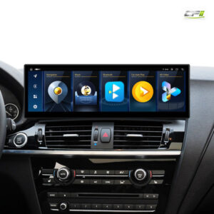Alternative view of QLBH44X3EV3 14,9 Zoll Octa Core 8 + 128 GB Global 4G LTE Android Autoradio Multimedia Player mit vollständig laminiertem 2K IPS-Bildschirm für BMW X3 F25 / X4 F26 EVO
