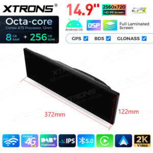 QLBX44X5NB 14,9 Zoll volllaminierter 2K IPS 2.5D Bildschirm Android Autoradio Multimedia Player Global 4G 8 + 256 GB für BMW X5 F15 / X6 F16 NBT – Bild 15