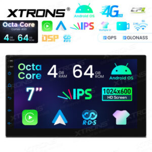 Android Autoradio Xtrons TID701L 7-Zoll-Doppel-Din-Android-Autoradio 4 + 64 GB IPS-Bildschirm passend für BMW Benz Audi – Bild 4