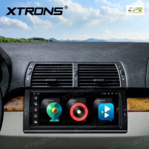 Android-Navigations-Autoradio 10,25-Zoll-Octa-Core- mit 1280 * 480 IPS-Bildschirm Maßgeschneiderte Passform für BMW X5 E53 – Bild 4