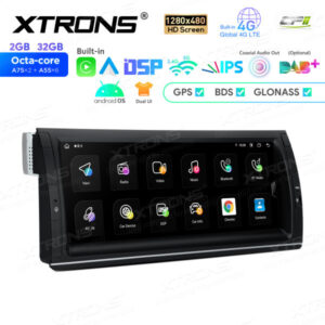 Android-Navigations-Autoradio 10,25-Zoll-Octa-Core- mit 1280 * 480 IPS-Bildschirm Maßgeschneiderte Passform für BMW X5 E53 – Bild 8