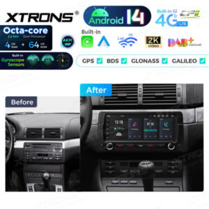 Android Autoradio Xtrons PX8446BLHGS für BMW / Rover / MG 4/64 GB – Bild 14