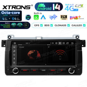 Android Autoradio Xtrons PX8446BLHGS für BMW / Rover / MG 4/64 GB – Bild 4