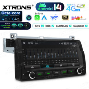 Android Autoradio Xtrons PX8446BLHGS für BMW / Rover / MG 4/64 GB – Bild 9