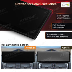 QLBH44NENBL3 14,9 Zoll Octa Core 8 + 128 GB Global 4G LTE Android Autoradio Multimedia Player mit vollständig laminiertem 2K