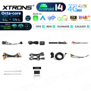Android Autoradio Xtrons Single Din 4/64 GB – Bild 14
