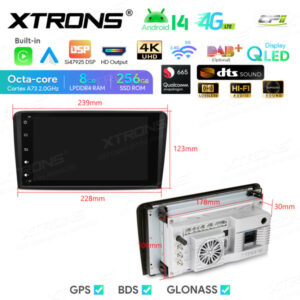 Android Autoradio Xtrons für Audi 8P A3 S3 RS3 8/256 GB – Bild 13