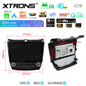 Android Autoradio Xtrons für HONDA Accord 8/256 GB – Bild 13