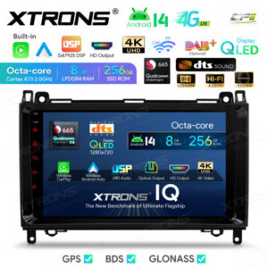 Android Autoradio Xtrons für Mercedes Benz/Volkswagen 8/256 GB – Bild 5