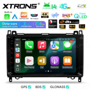 Android Autoradio Xtrons für Mercedes Benz/Volkswagen 8/256 GB – Bild 6