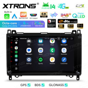 Android Autoradio Xtrons für Mercedes Benz/Volkswagen 8/256 GB – Bild 7