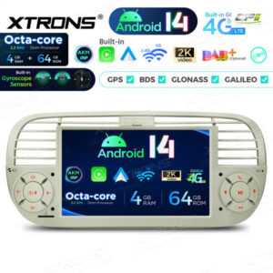 Android Autoradio Xtrons für Fiat 500 – Bild 6