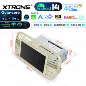 Android Autoradio Xtrons für Fiat 500 – Bild 14