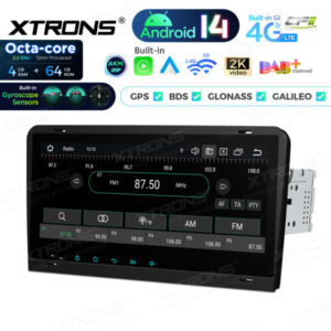 Android Autoradio Xtrons für Audi A3 8P 4/64 GB – PX84AA3LHGS-09 CPII