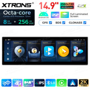 Android Autoradio Xtrons für BMW 6er M6 E63 E64 CCC 8/256 GB – Bild 5