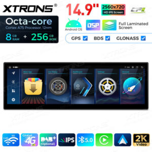 Android Autoradio Xtrons für BMW 6er M6 E63 E64 CCC 8/256 GB – Bild 6