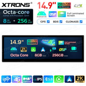 Android Autoradio Xtrons für BMW 6er M6 E63 E64 CCC 8/256 GB – Bild 7