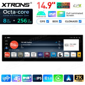 Android Autoradio Xtrons für BMW 6er M6 E63 E64 CCC 8/256 GB – Bild 10