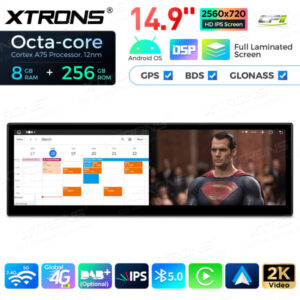 Android Autoradio Xtrons für BMW 6er M6 E63 E64 CCC 8/256 GB – Bild 11