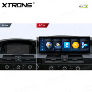 Alternative view of Android Autoradio Xtrons für BMW 6er M6 E63 E64 CCC 8/256 GB
